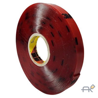 Двусторонний скотч 3M прозрачный 08ммx5м (15шт в кор)